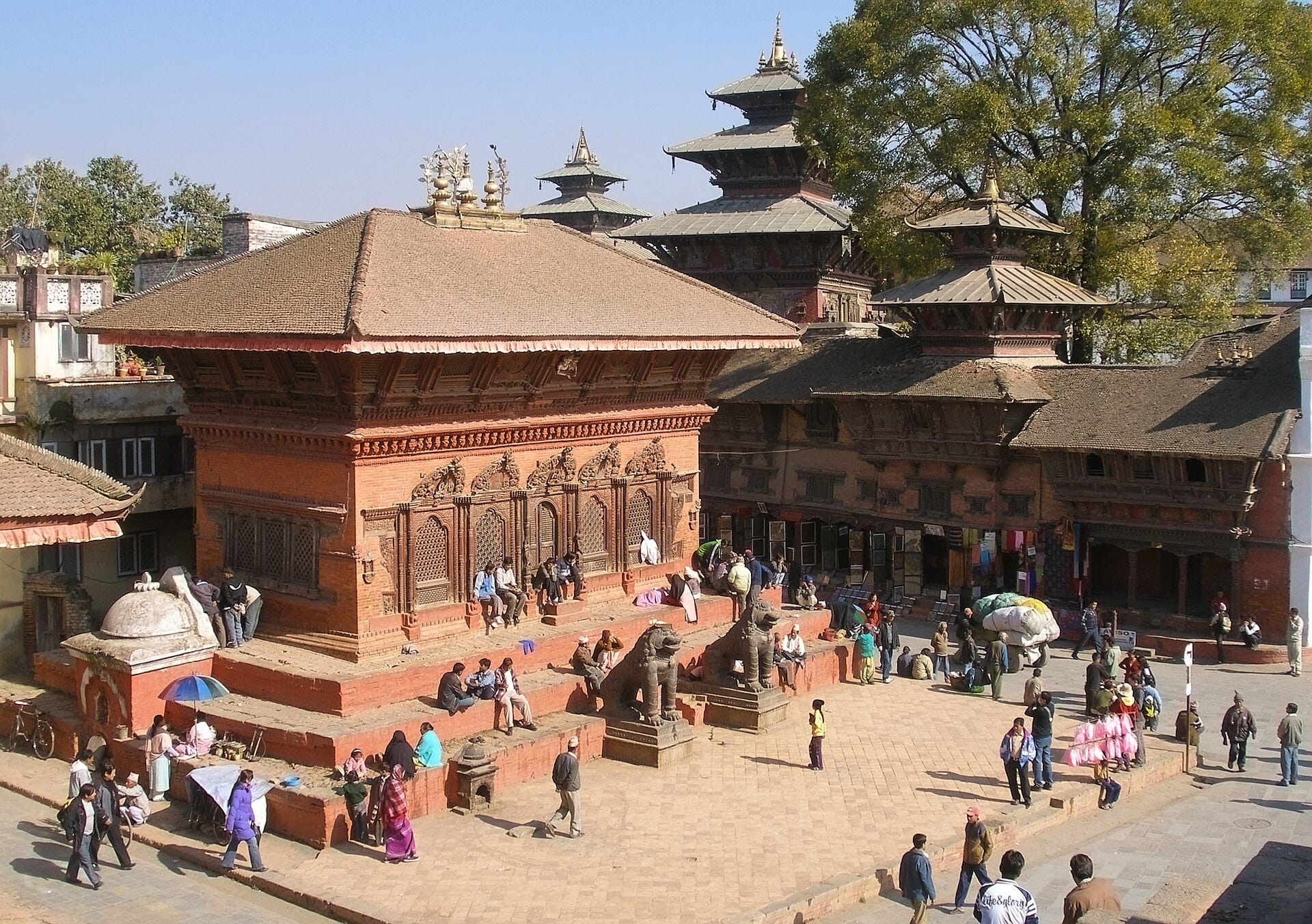 Shiva Parvati Temple at Kathmandu Durbar Square