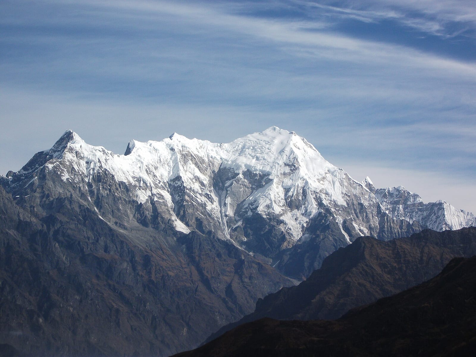 Return through the hills at Nepal hill country