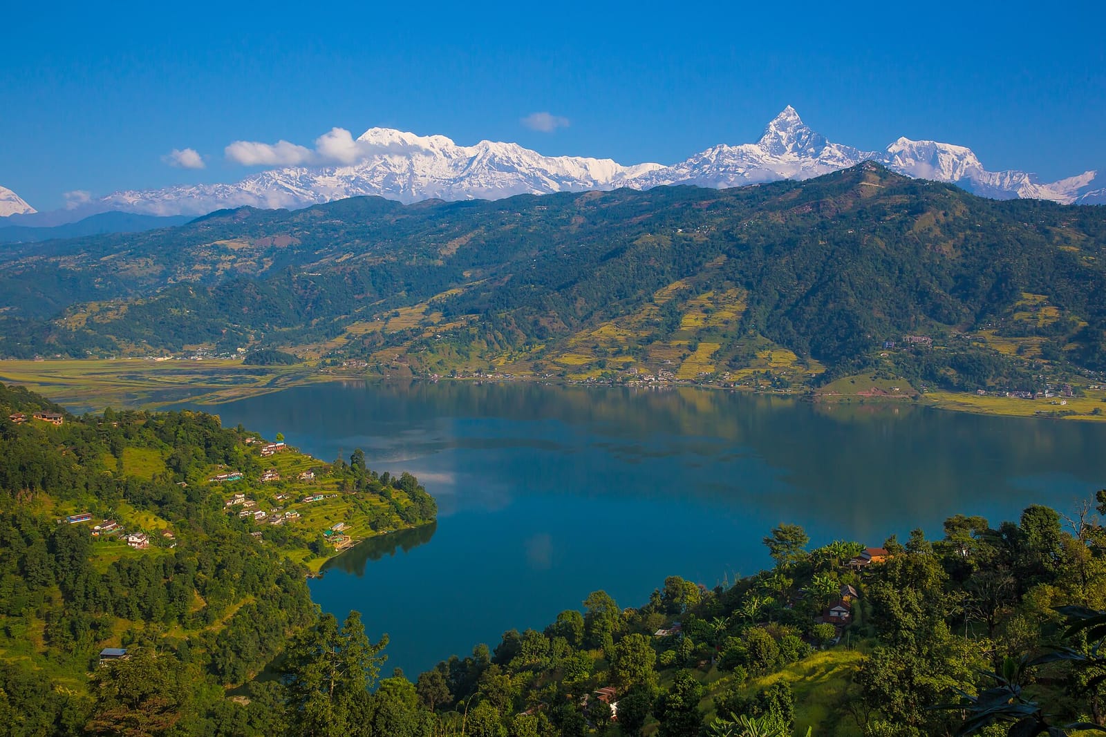 Final mountain horizon, Pokhara return