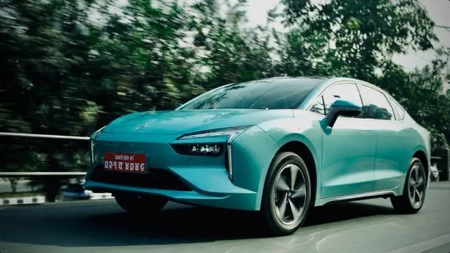 Electric sedan